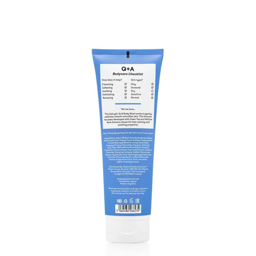Q+A Salicylic Acid Body Wash 250ml